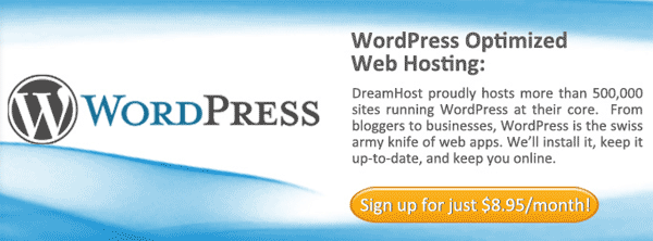 Dreamhost WordPress Optimized